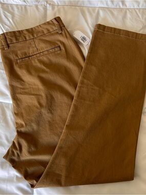 Old Navy Men's Size 38x30 Classic Cotton Blend Chino Pants Built in Flex Caramel